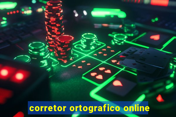 corretor ortografico online