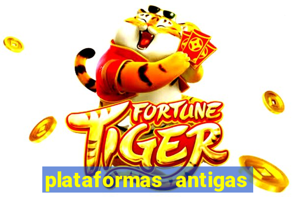 plataformas antigas de jogos