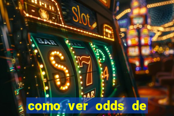 como ver odds de jogos passados