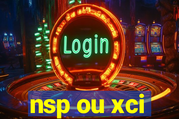 nsp ou xci