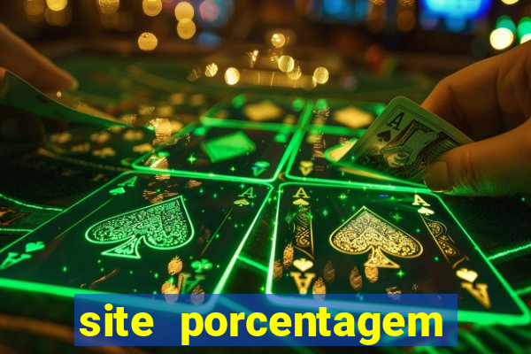 site porcentagem slots pg