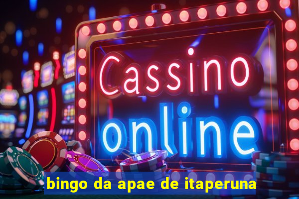 bingo da apae de itaperuna