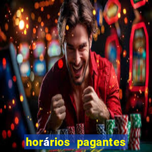 horários pagantes fortune rabbit hoje