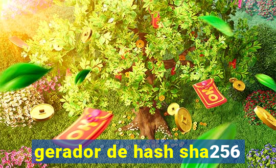 gerador de hash sha256