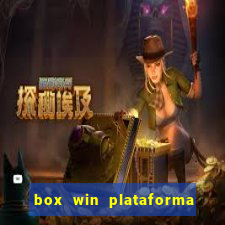 box win plataforma de jogos