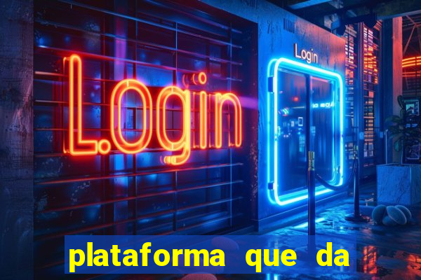 plataforma que da para depositar 1 real